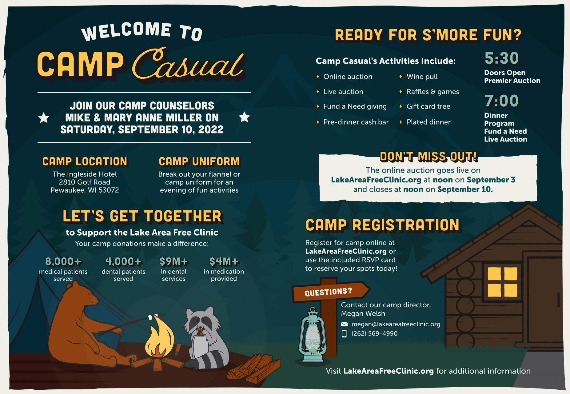 Camp Casual 2022 Invite Inside