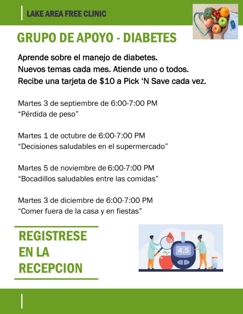 Diabetes Education Flyer Session 2_6.19.2024 SPANISH