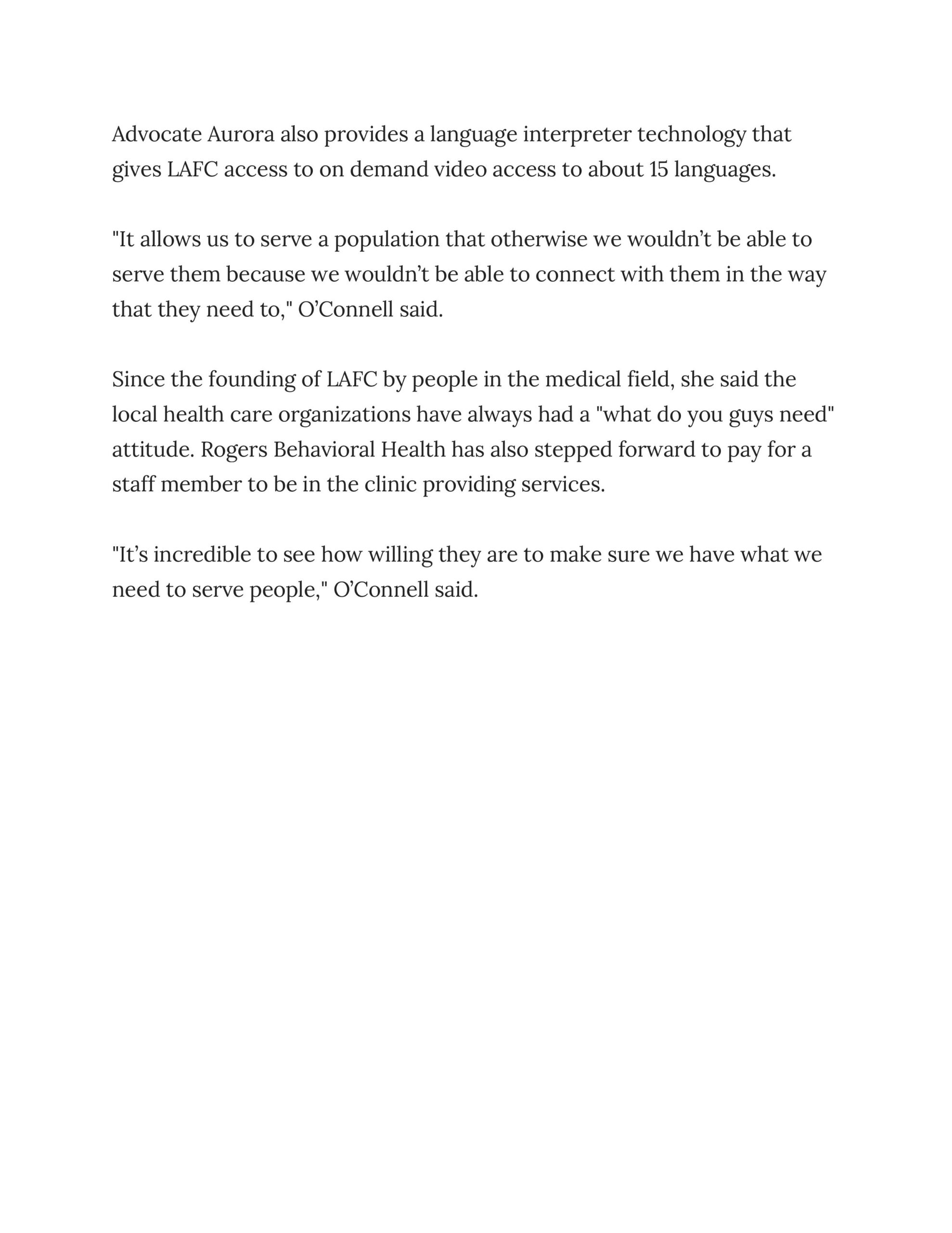 Freeman 4-2-2026 Lake Area Free Clinic benefits from health care partnerships-images-3